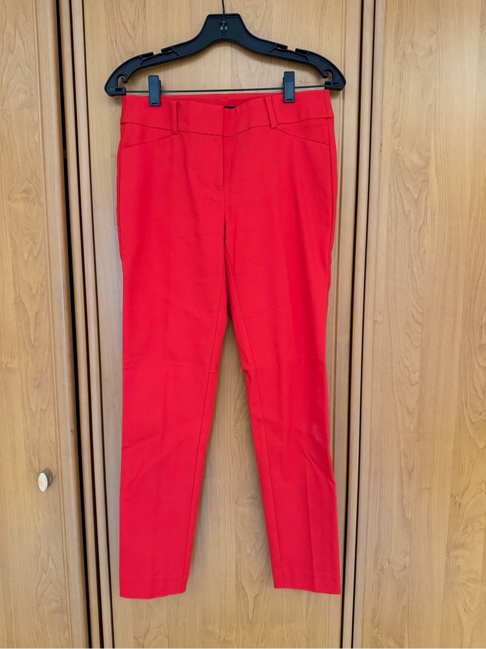 LOFT Skinny Pants Julie Fit Red Size 0